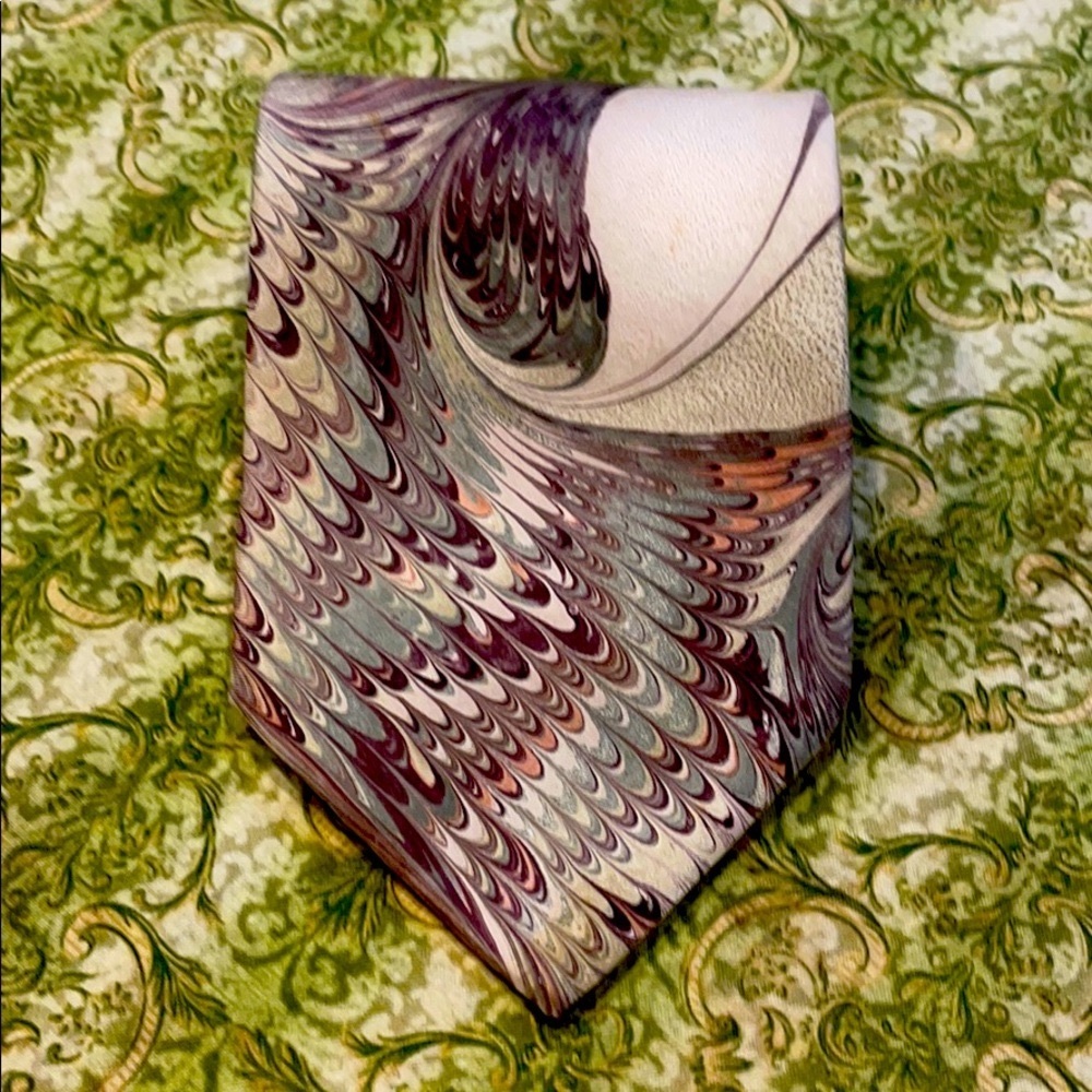 100% Australian silk tie by Brian O’Malley